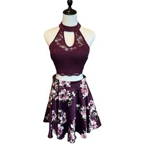 Two piece homecoming set size 1.